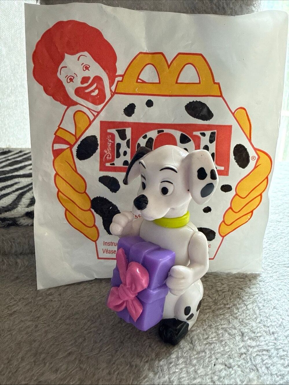 101 Dalmatians  Vintage Disney Happy Meal Toy